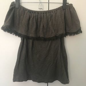 Splendid off the shoulder top